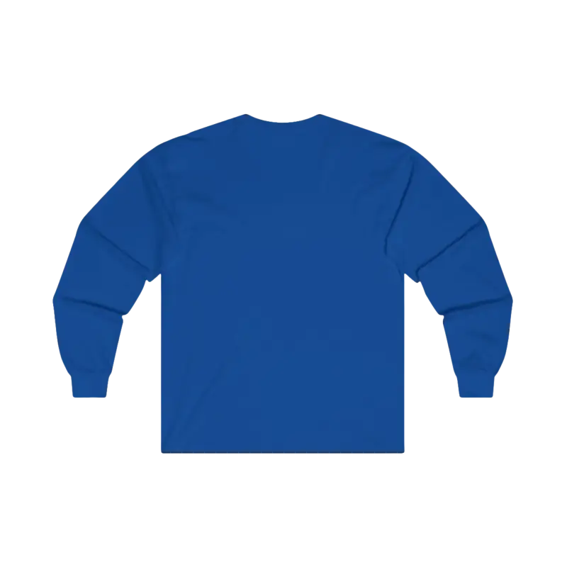 Blue long-sleeved Coastal Vibes Unisex Tee for outdoor lovers and activities