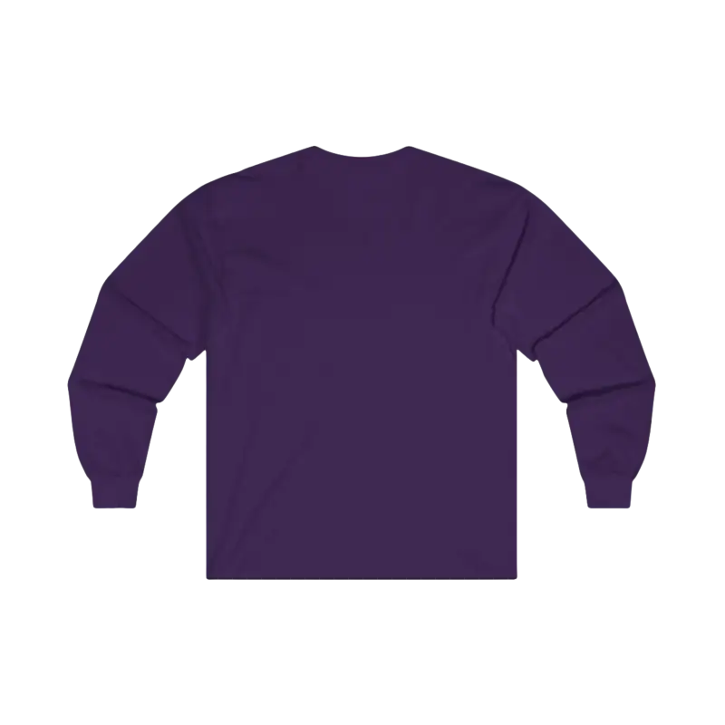 Purple long-sleeved shirt from Coastal Vibes Unisex Long Sleeve Tee for outdoor lovers