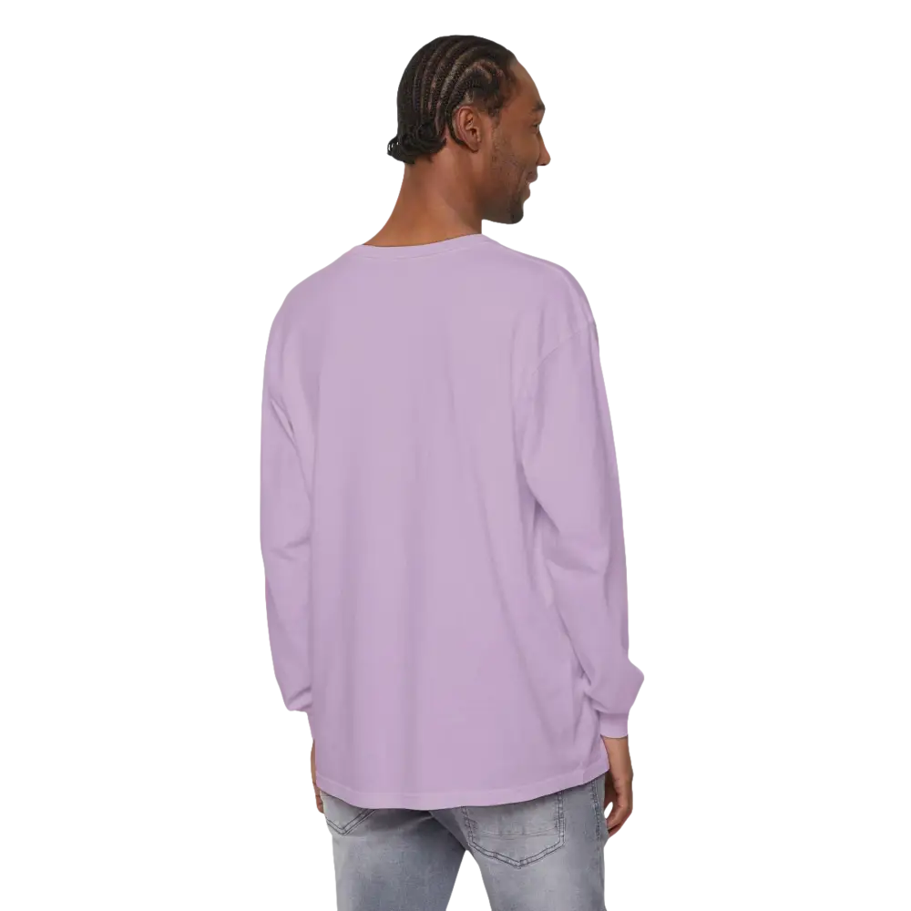Lavender long-sleeved Adventure Long Sleeve Shirt for stylish outdoor activities