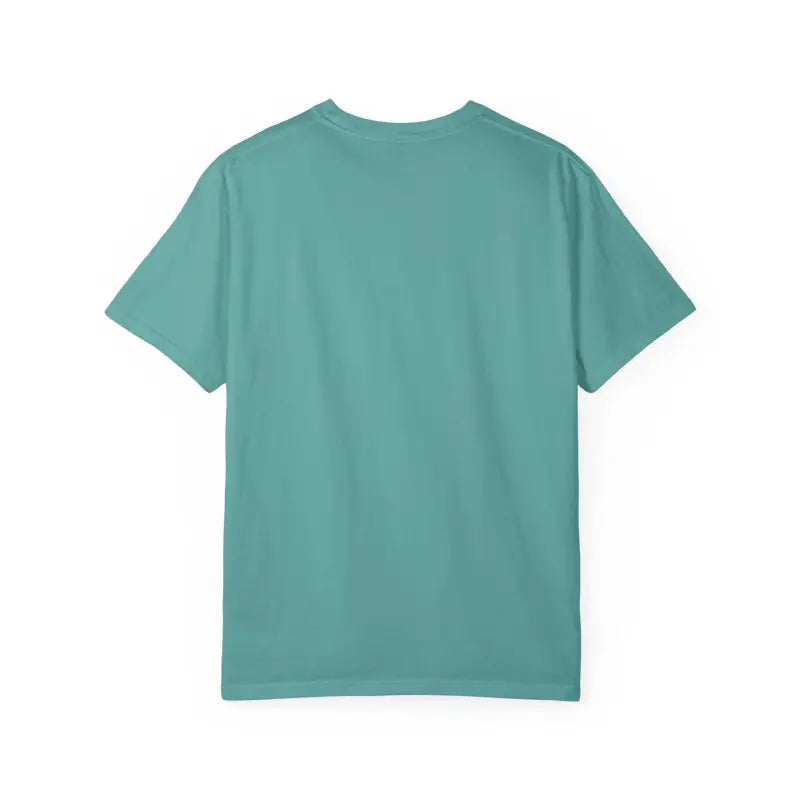 Turquoise short-sleeved t-shirt from All Out of Clucks Mens Casual T-shirt Collection