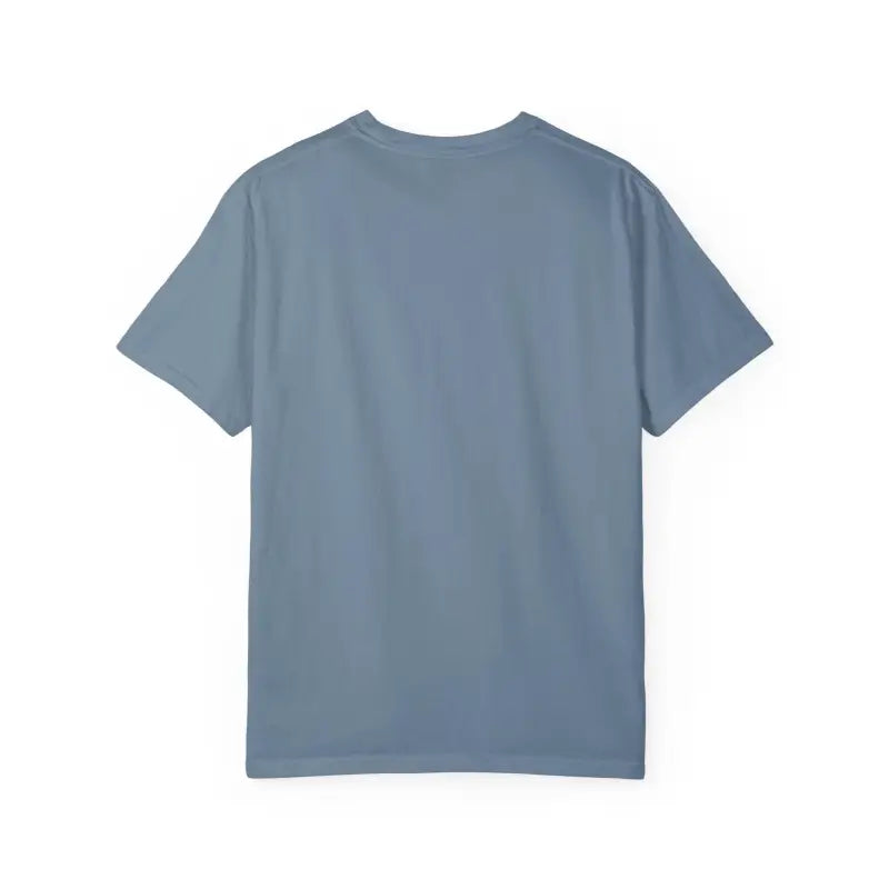 Blue short-sleeved t-shirt from All Out of Clucks Mens Casual T-shirt Collection