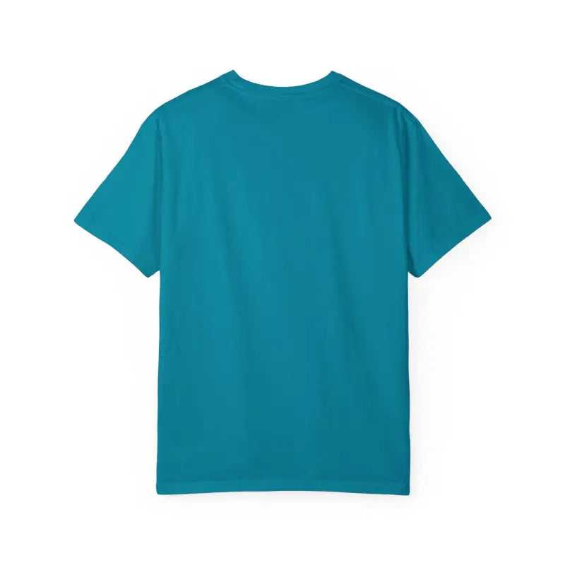 Teal short-sleeved t-shirt from All Out of Clucks Men’s Casual T-shirt Collection
