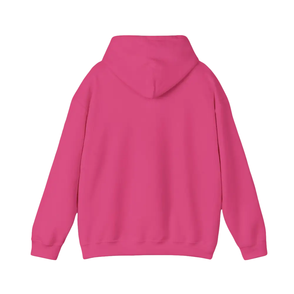 Fuchsia Hooded Sweatshirt featuring American Ship Flag design for stylish comfort