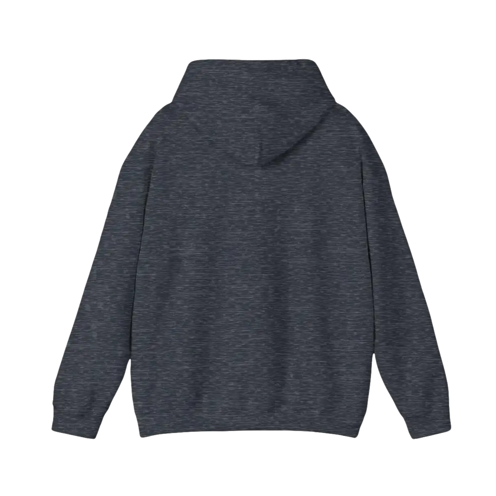 Gray Hooded Sweatshirt featuring American Ship Flag design for casual wear