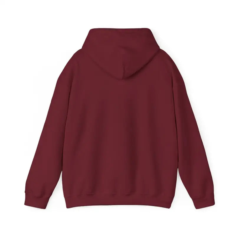Maroon hooded sweatshirt featuring fish graphic for Bass Fishing enthusiasts