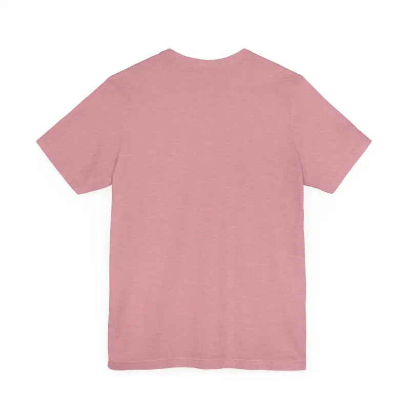 Pink short-sleeved t-shirt featuring Bite Me Unisex Fish Graphic Tee design