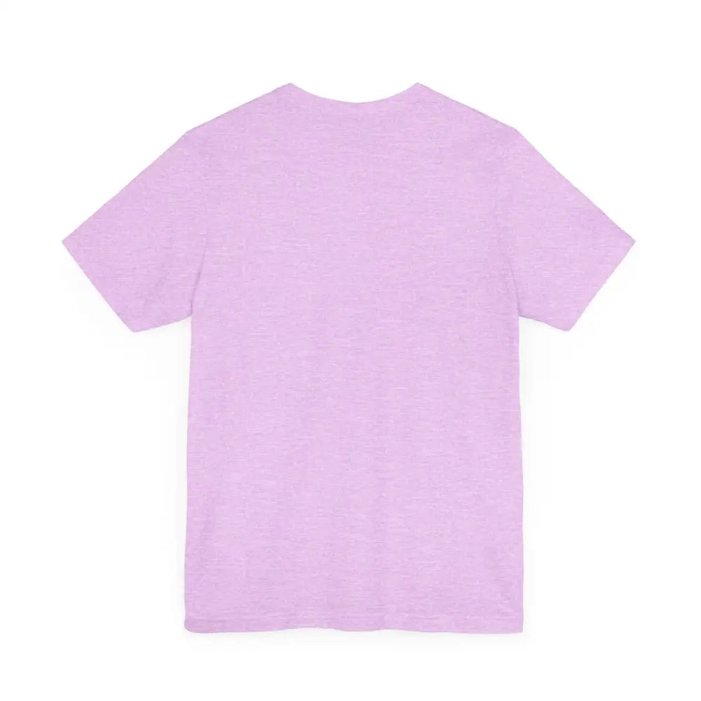 Lavender short-sleeved t-shirt from the Block Island Beach Vibes Unisex Tee collection