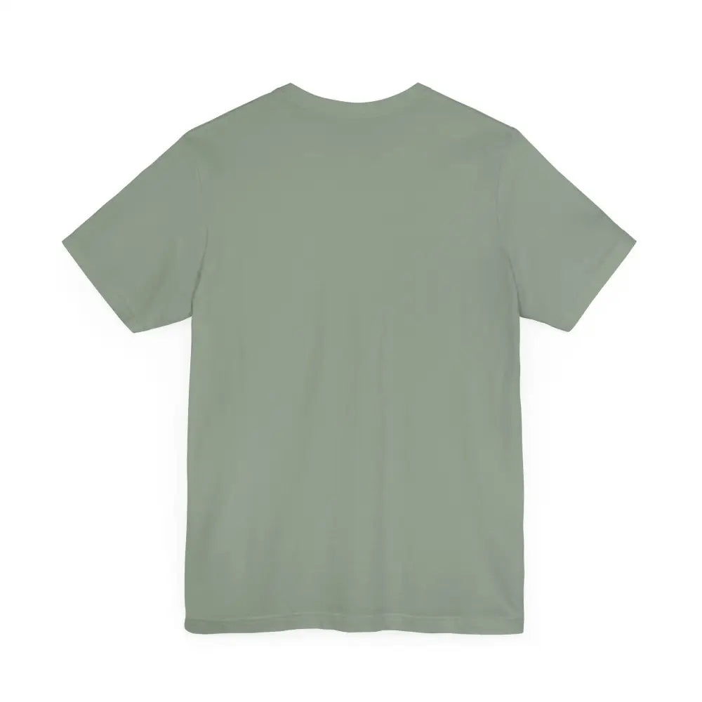 Plain sage green t-shirt from the Block Island Beach Vibes Unisex Tee collection