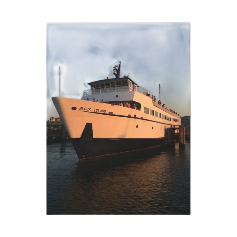 Block Island Ferry offering scenic views and transportation to Block Island
