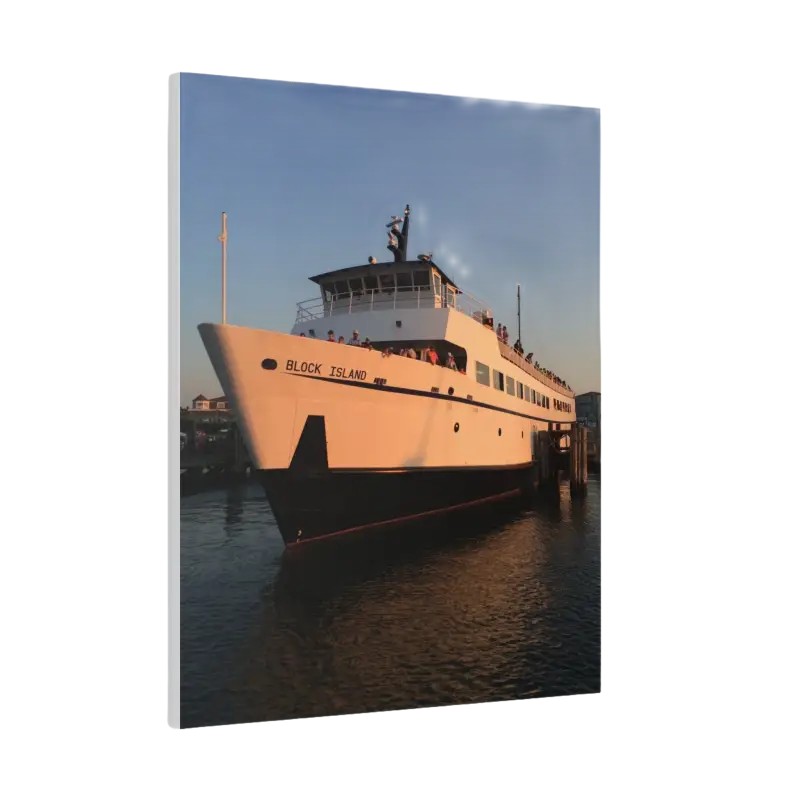 Block Island Ferry boat providing scenic transportation to Block Island