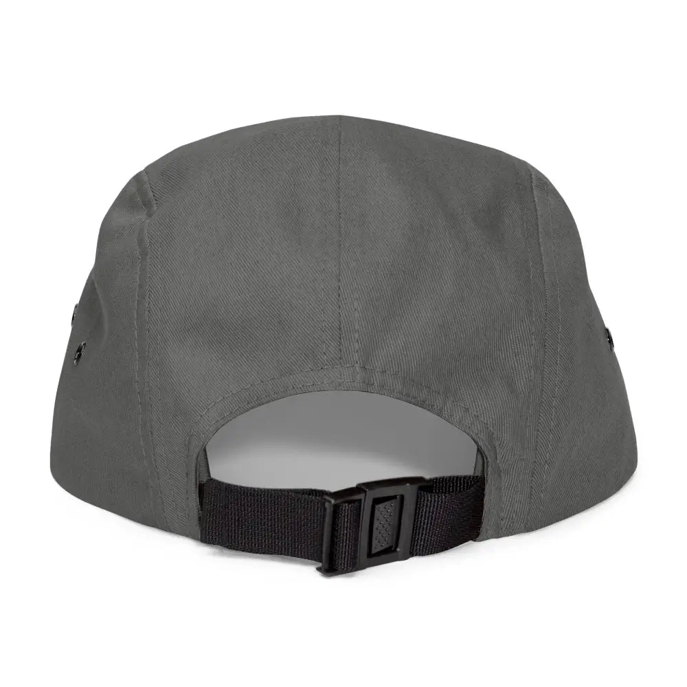 Gray five-panel cap from the Block Island Five Panel Cap collection