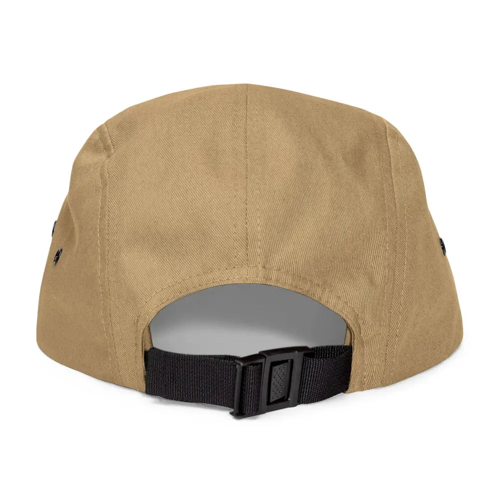 Khaki five-panel cap from the Block Island Five Panel Cap collection