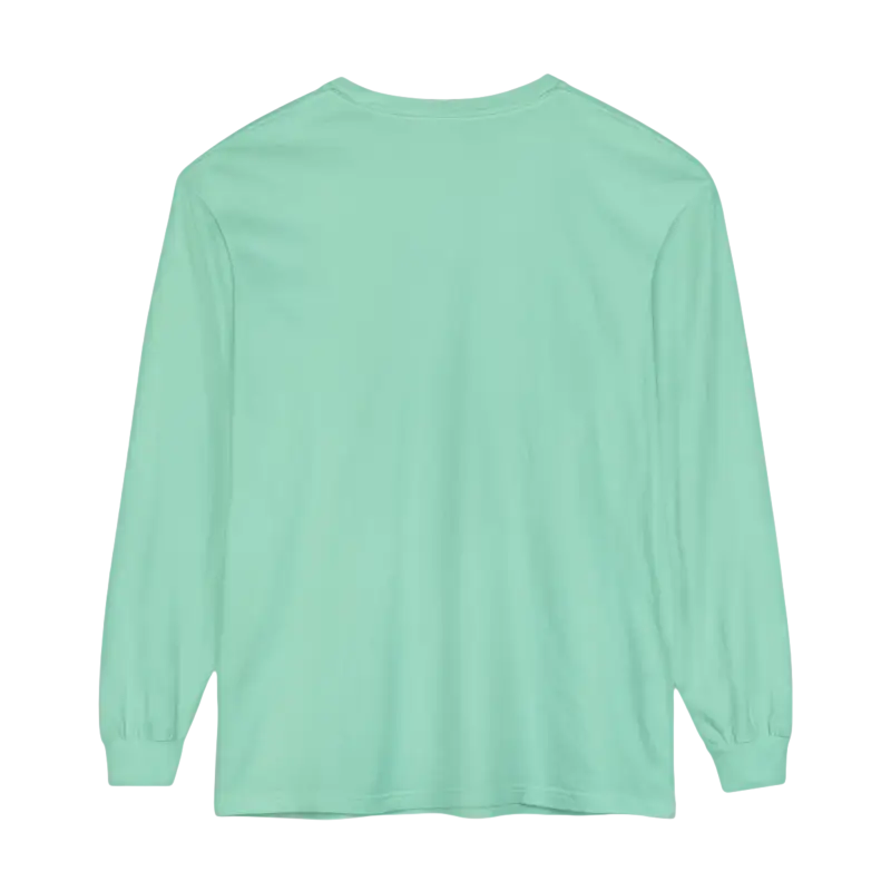 Mint green long-sleeved shirt from Block Island Long Sleeve Shirt Unisex Coastal Lovers Tee