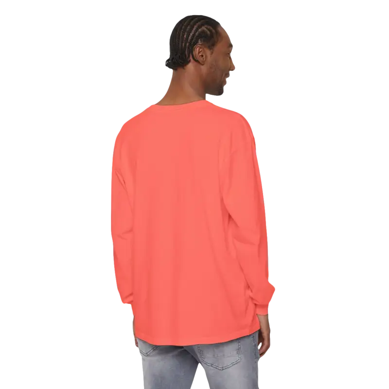 Coral long-sleeved shirt from Block Island Long Sleeve Shirt Unisex Coastal Lovers Tee