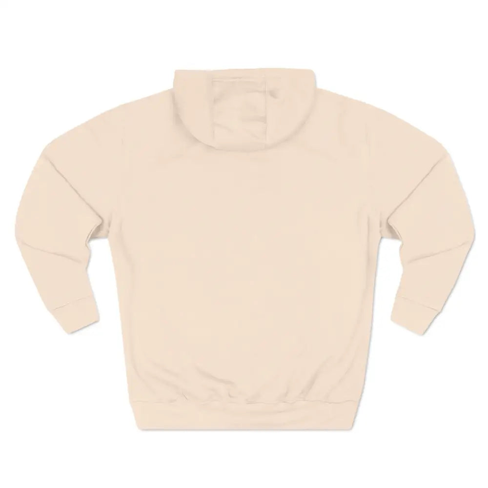 Beige hooded sweatshirt from the Block Island North Light Unisex Fleece Hoodie collection