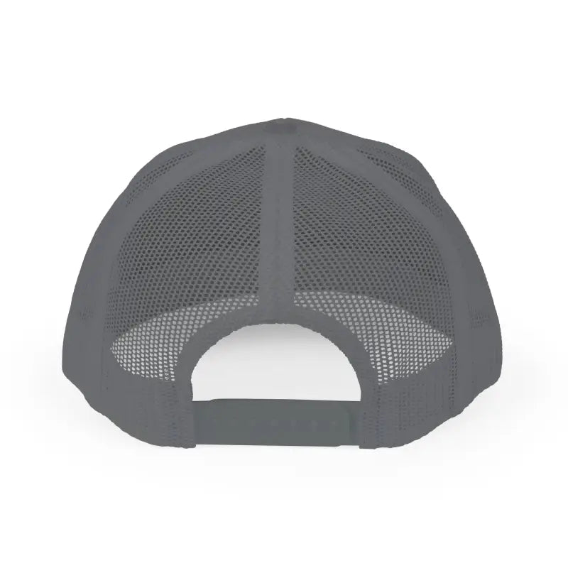 Gray mesh back baseball cap for Block Island Porkchop Snapback Trucker Cap