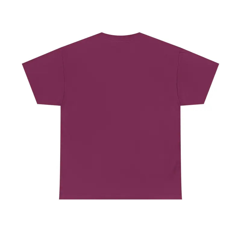 Maroon Block Island Unisex Cotton Tee for casual and comfortable wear