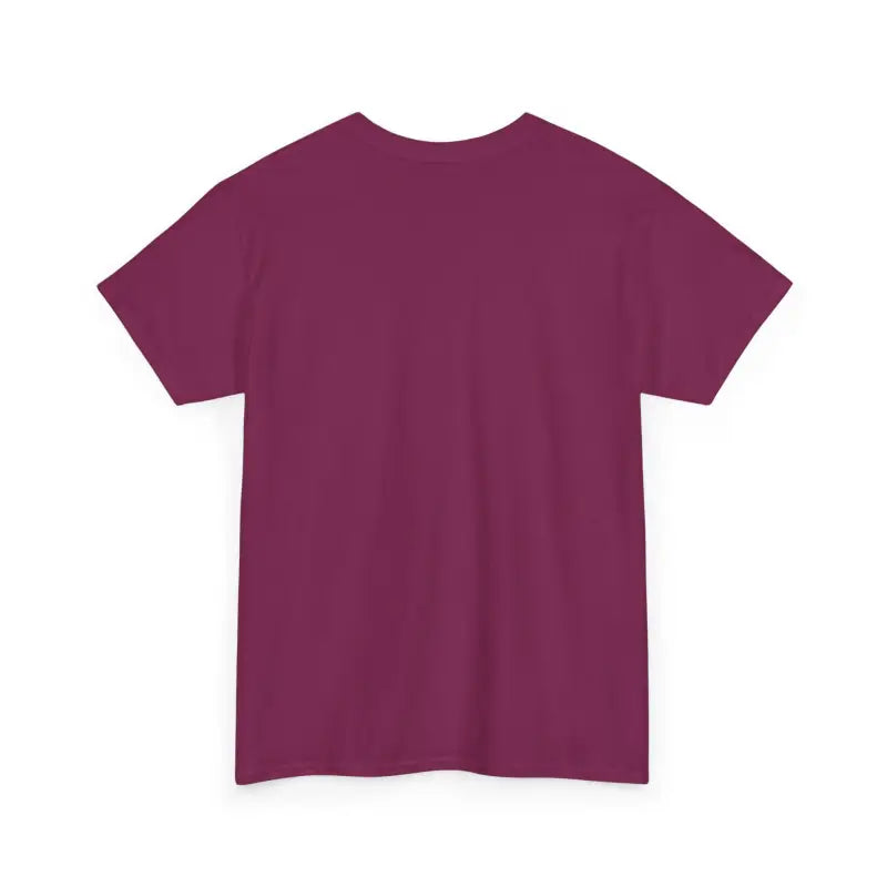 Maroon Block Island Unisex Cotton Tee for stylish and comfortable casual wear