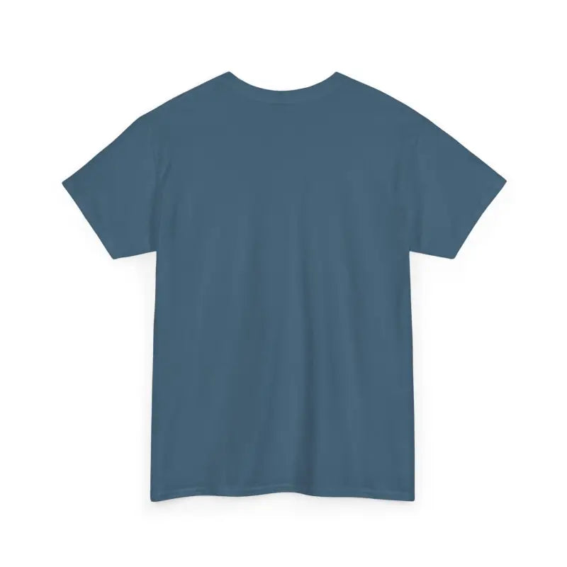 Blue crew-neck cotton t-shirt from Block Island Unisex collection for casual wear