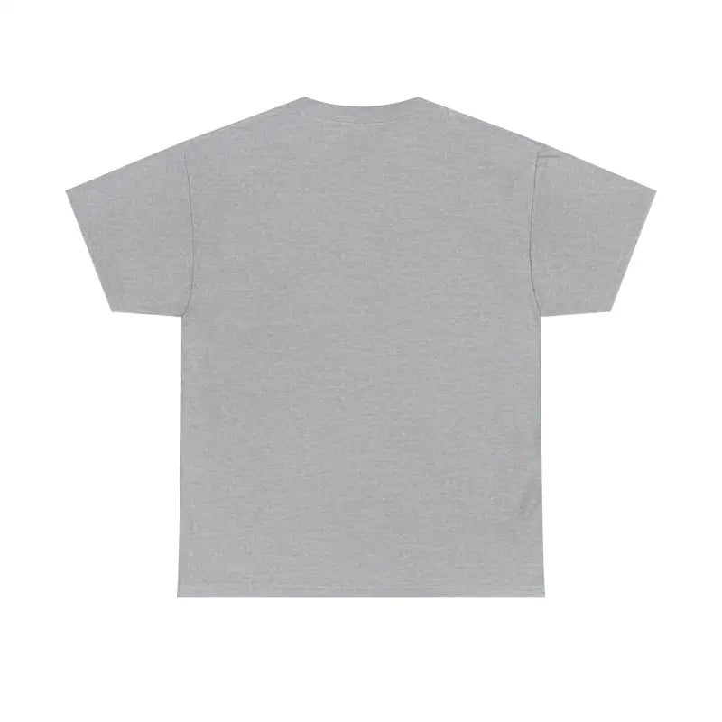 Gray Block Island Unisex Cotton Tee displayed on a neutral background