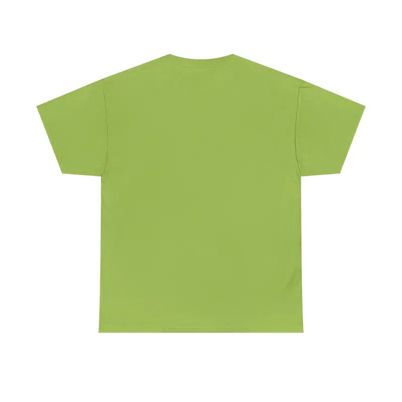 Green Block Island Unisex Cotton Tee displayed on a neutral background