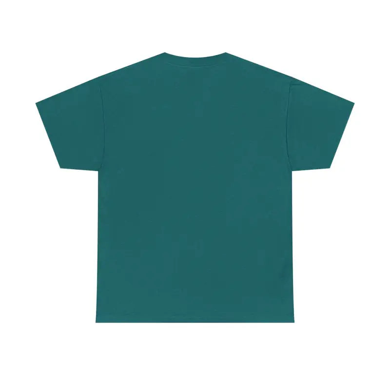 Teal Block Island Unisex Cotton Tee displayed on a white background