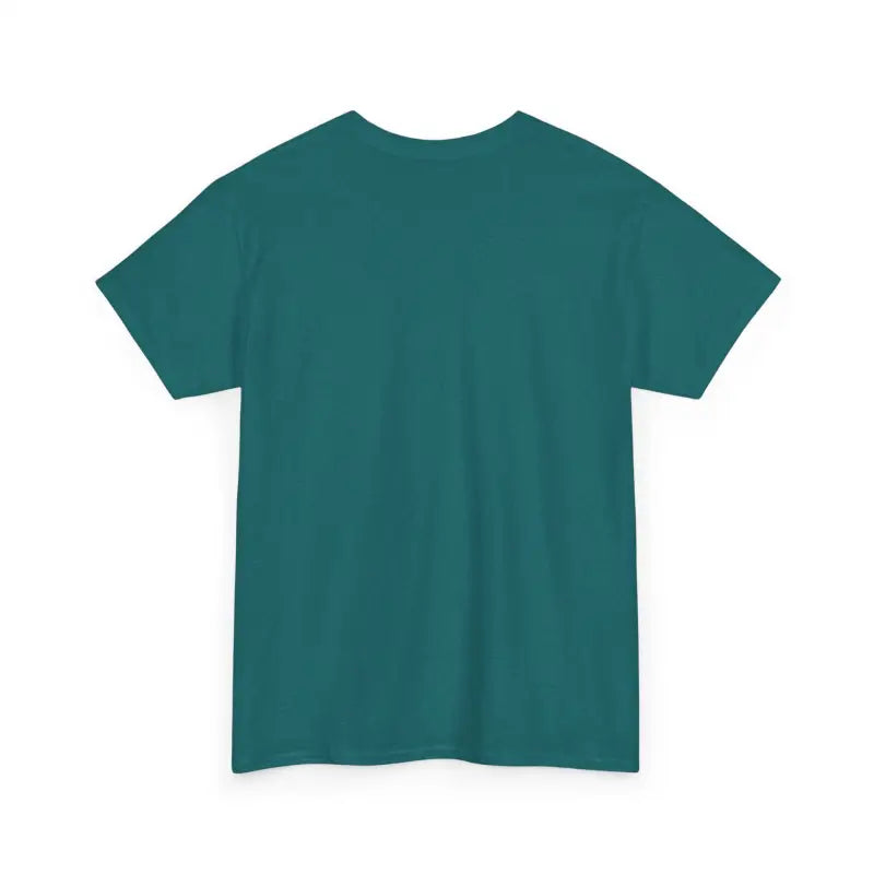 Teal Block Island Unisex Cotton Tee displayed on a neutral background