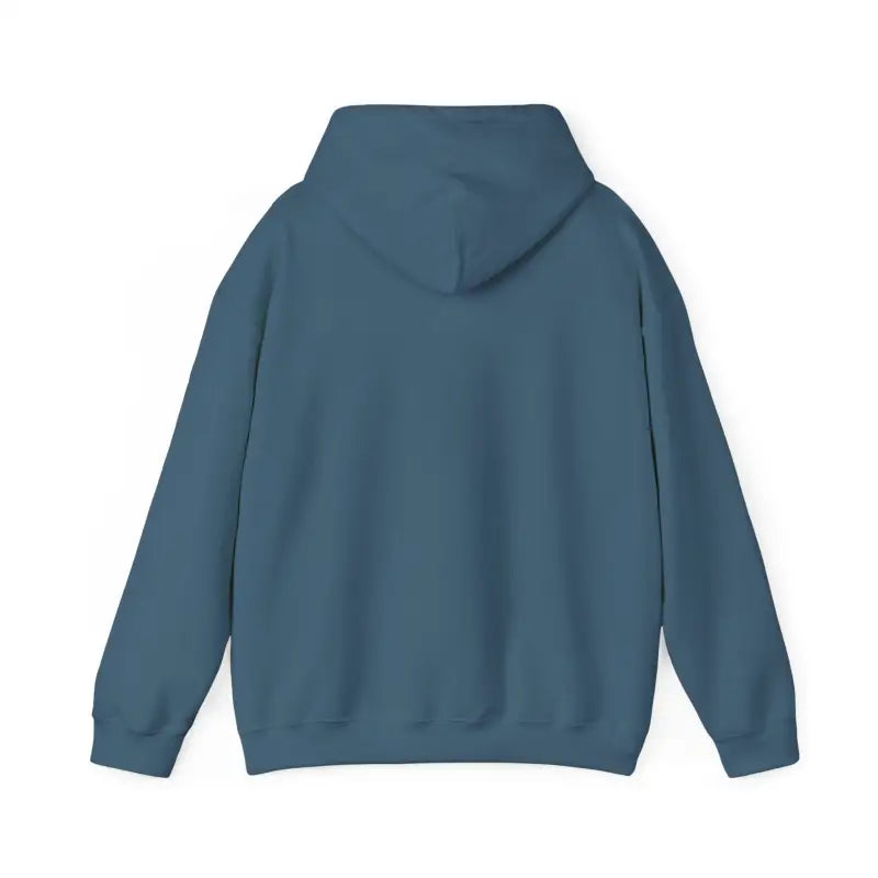 Blue hooded sweatshirt from Block Island Unisex Heavy Blend Graphic Hoodie collection