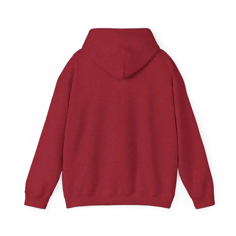 Maroon hooded sweatshirt from Block Island Unisex Heavy Blend Graphic Hoodie collection