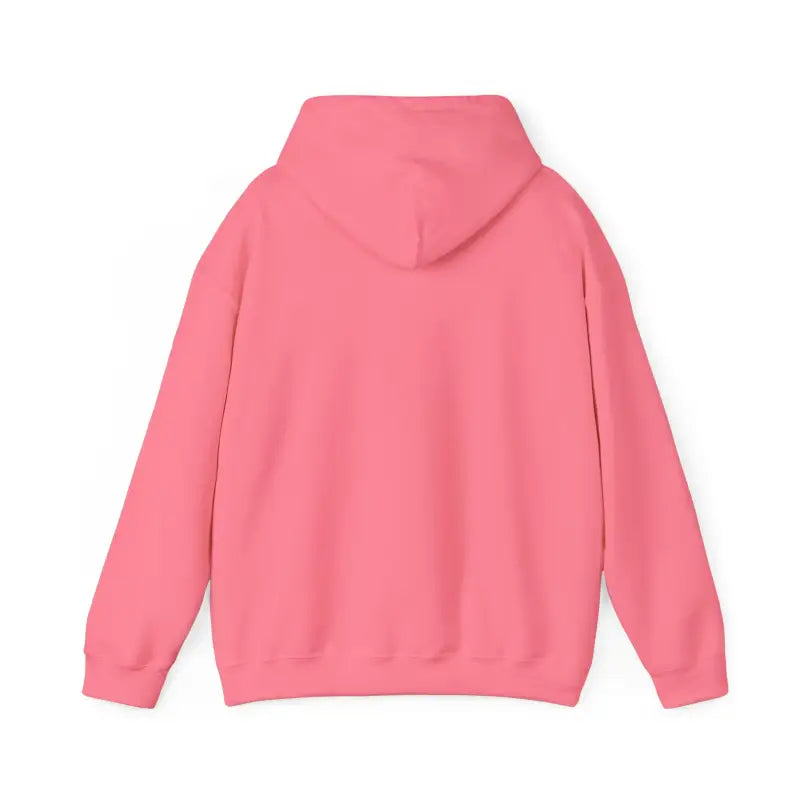 Pink hooded sweatshirt featured in Block Island Unisex Heavy Blend Graphic Hoodie