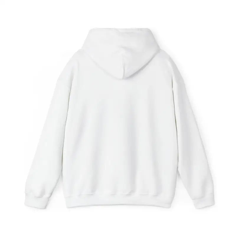 White hooded sweatshirt from Block Island Unisex Heavy Blend Graphic Hoodie collection