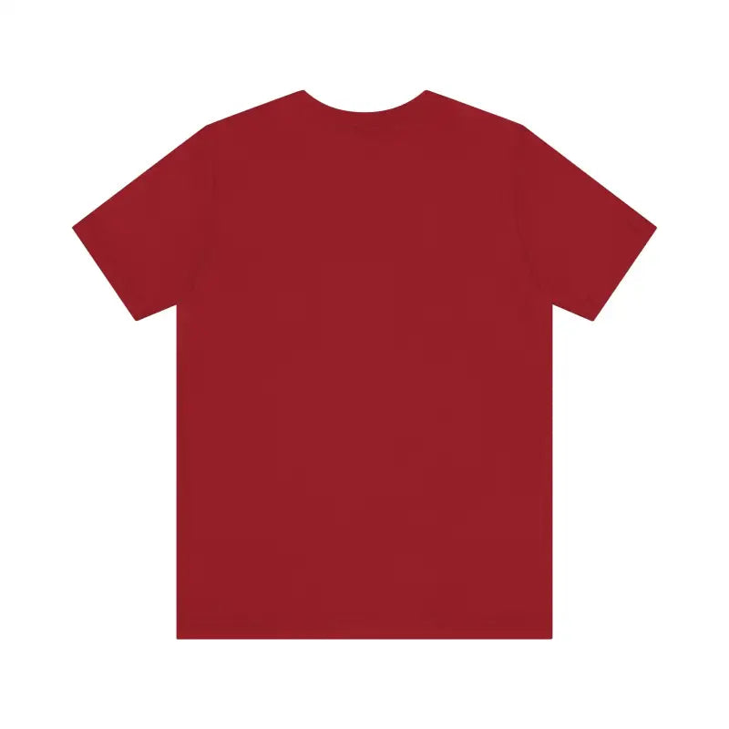 Maroon short-sleeve t-shirt from Block Island Unisex Jersey Tee collection