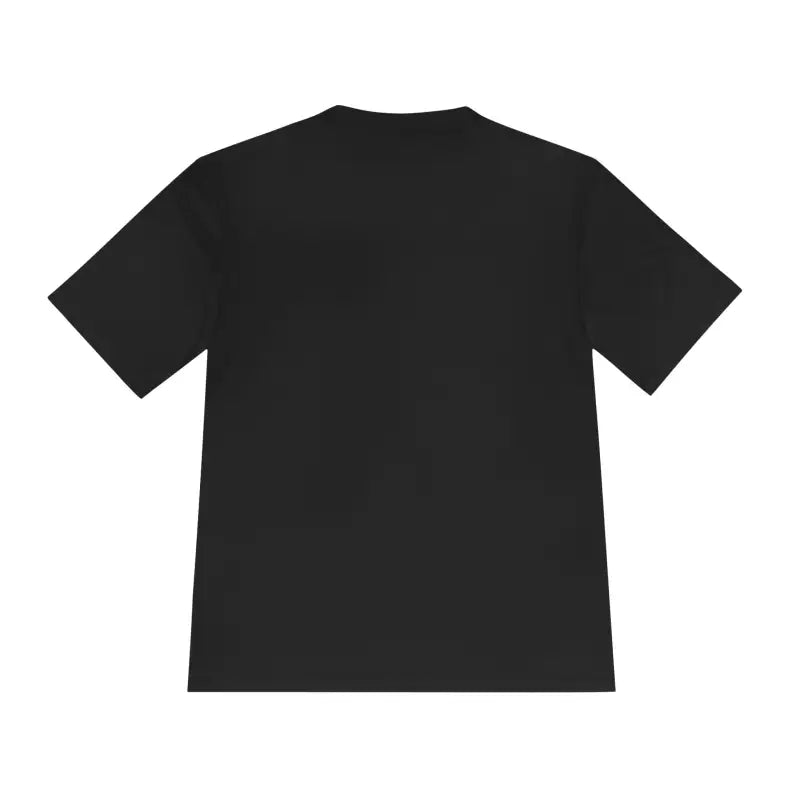 Black short-sleeved Block Island USA Flag unisex moisture-wicking t-shirt for men and women