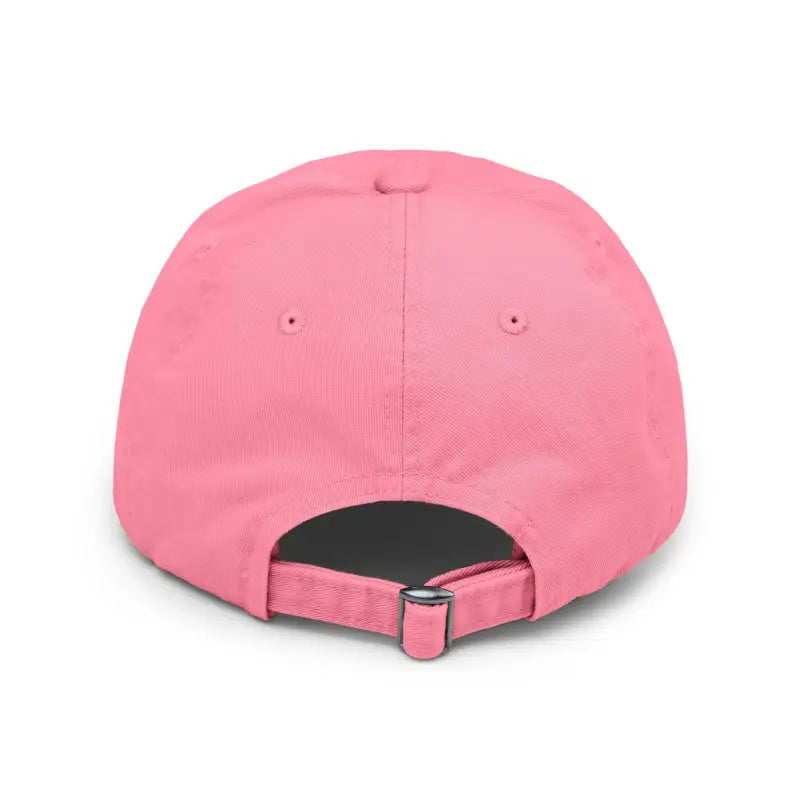 Pink adjustable baseball cap from Cap Wave Sun Ocean distressed unisex collection