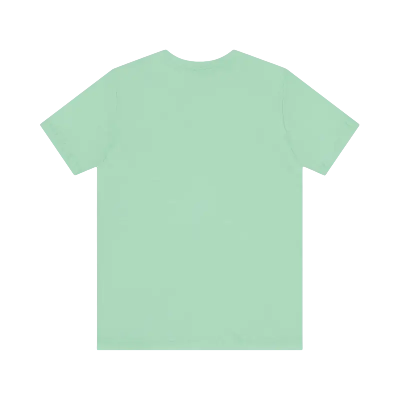 Mint green Cat Whisperer Unisex Jersey Tee for cat lovers gift display