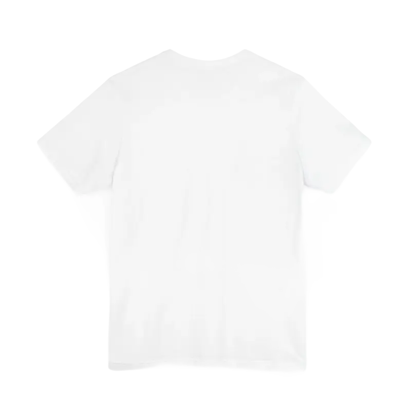 White cotton Cat Whisperer Unisex Jersey Tee for cat lovers gift display