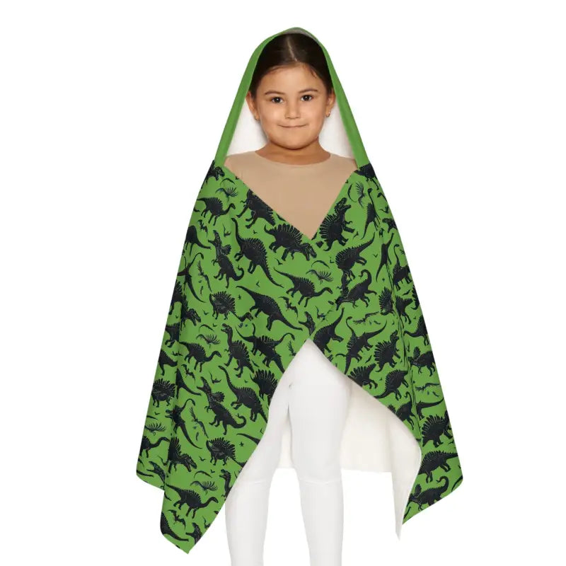 Child’s Dino Dinosaur Youth Hooded Towel for fun and playful bath time experiences