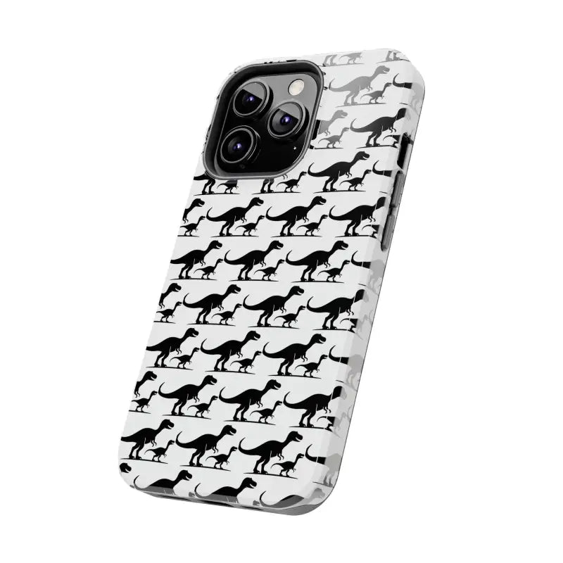 Dinosaur-patterned iPhone case for stylish protection of iPhone and Samsung devices