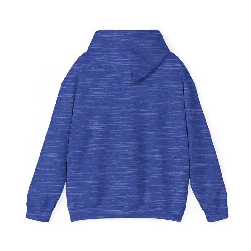 Blue heathered hoodie featuring I Love My Dogs design for dog lovers