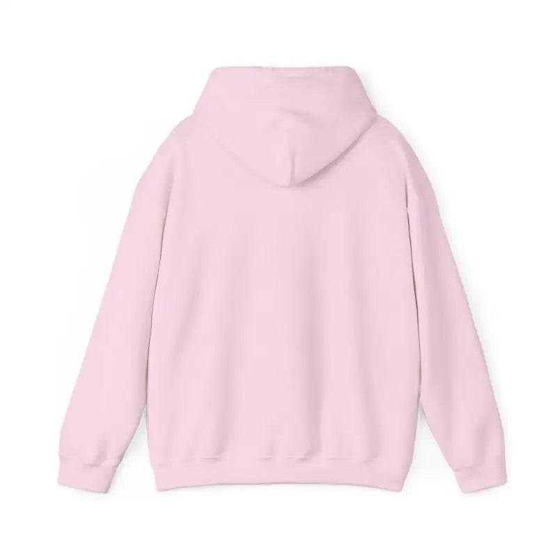 Light pink hooded sweatshirt featuring I Love My Dogs design for dog lovers