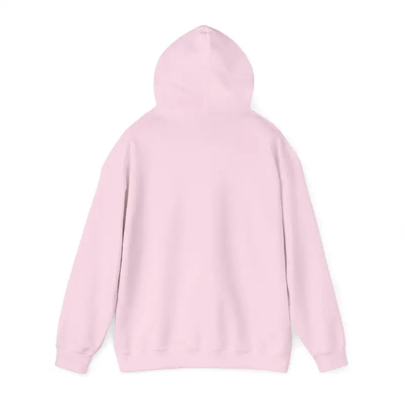 Light pink hooded sweatshirt featuring I Love My Dogs design for dog lovers