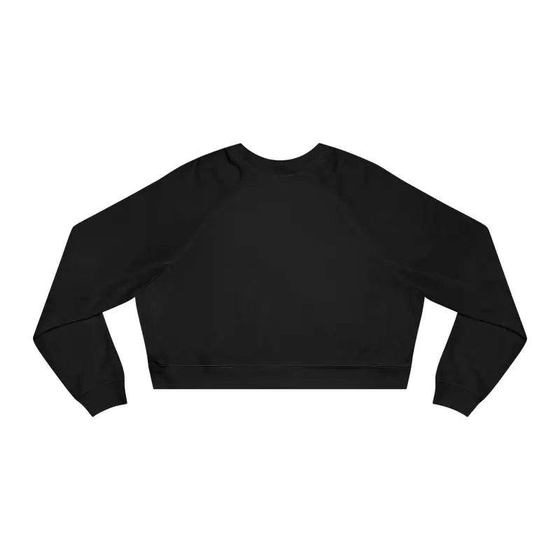 Black cropped sweatshirt from the Endless Summer Cropped Sweatshirt for Women collection