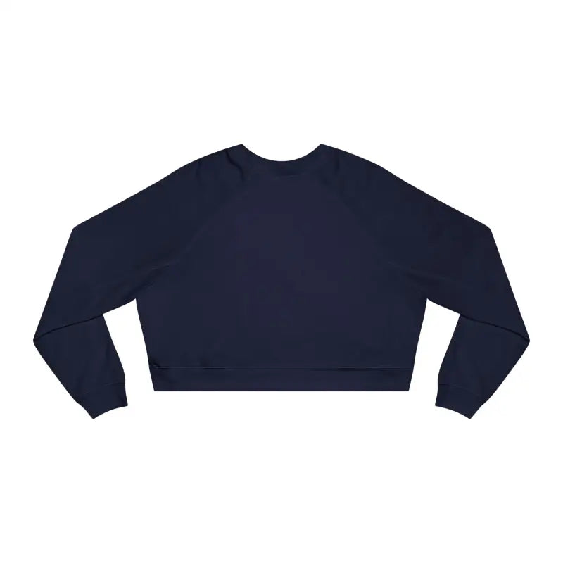 Navy blue cropped sweatshirt from the Endless Summer collection for women