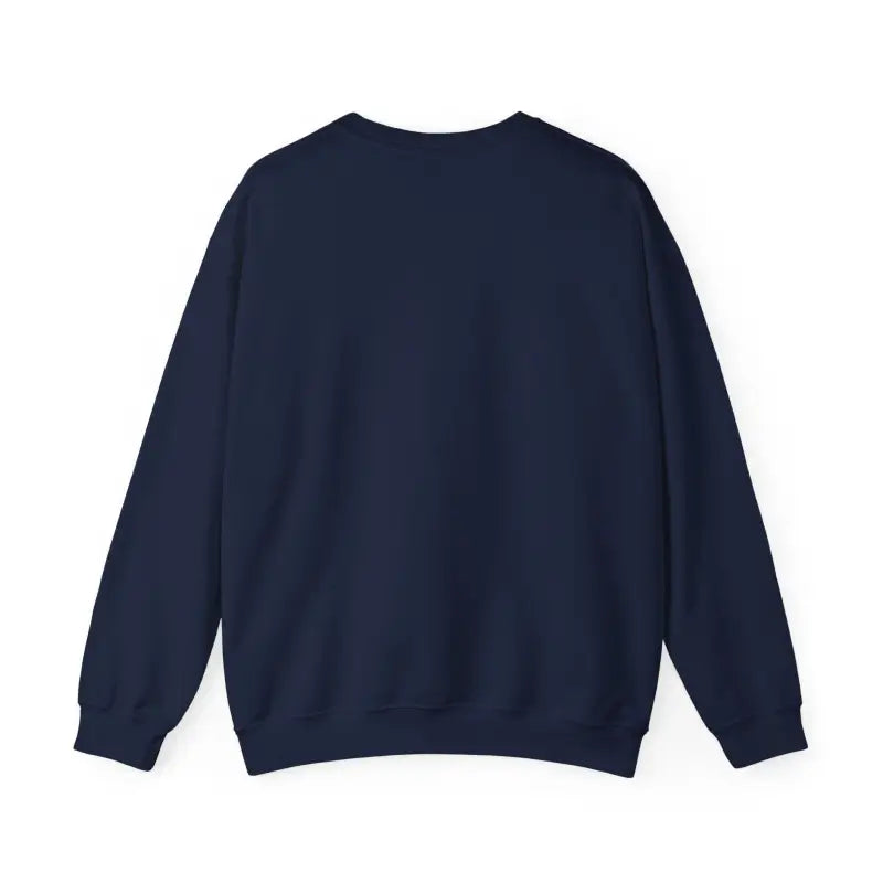 Navy blue crewneck sweatshirt from the Endless Summer Unisex Retro Design collection
