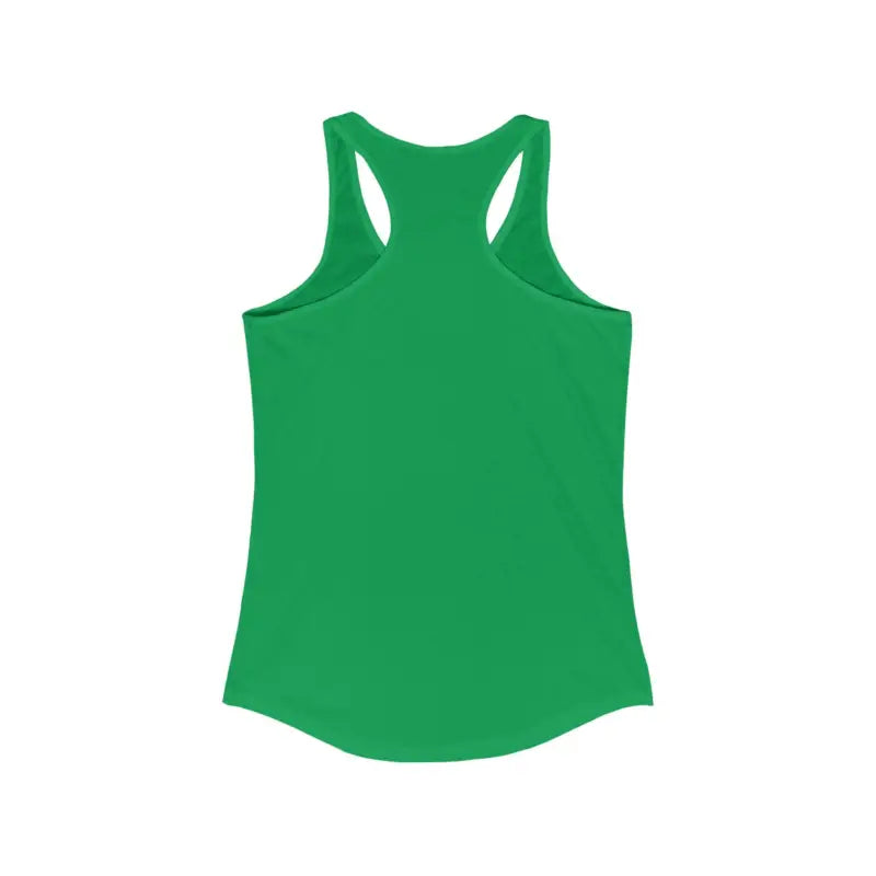 Green racerback tank top from Even Keel Womens Ideal for an active lifestyle
