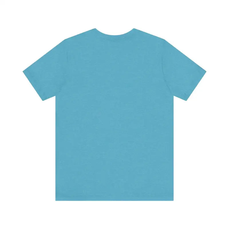 Light blue Feed Your Stoke Mountain Graphic T-Shirt displayed on a neutral background