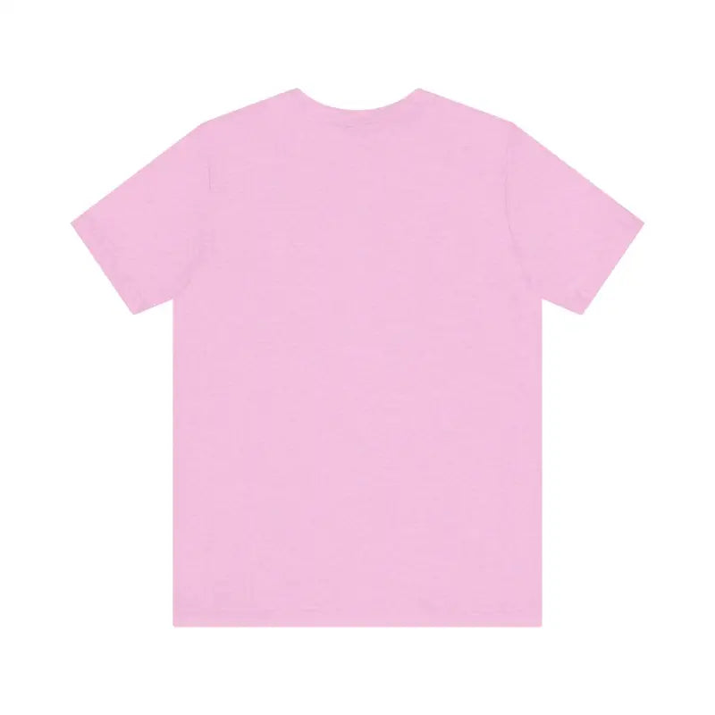 Pink short-sleeved Retro Peace Sign T-Shirt for casual and activist wear