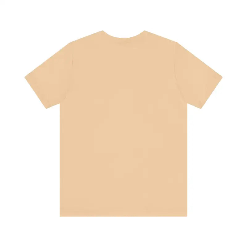 Plain tan t-shirt featured in Retro Peace Sign T-Shirt for casual and activist wear