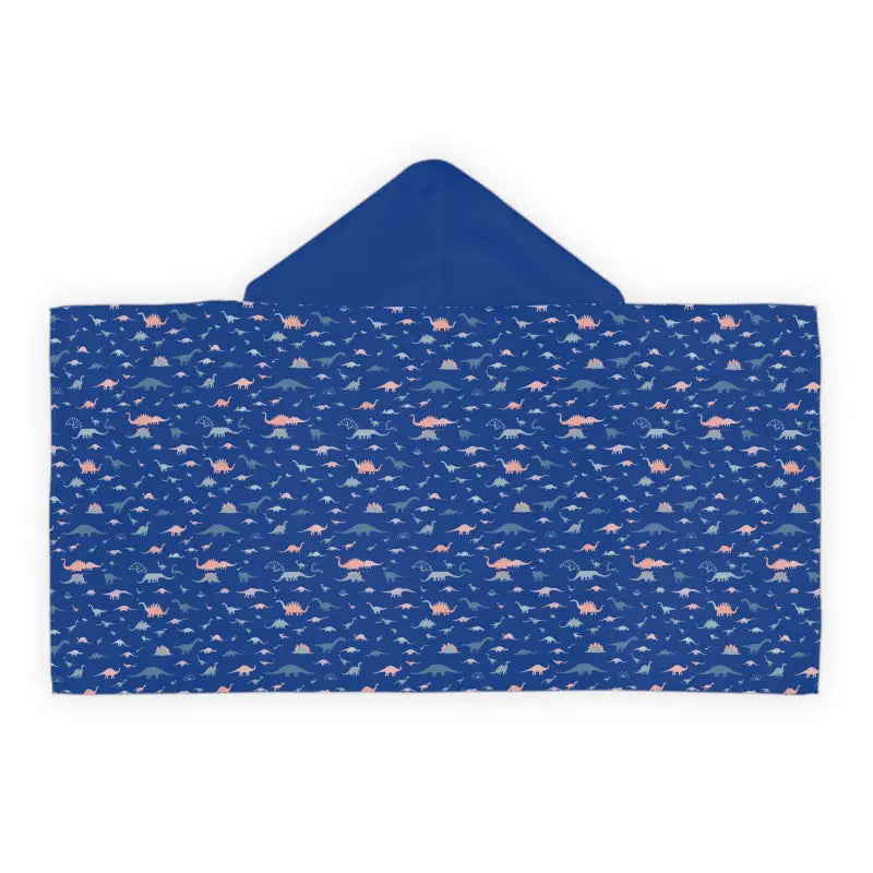 Blue Dinosaur Hooded Towel from Fun Dinosaur Youth Bathing Essential for Kids