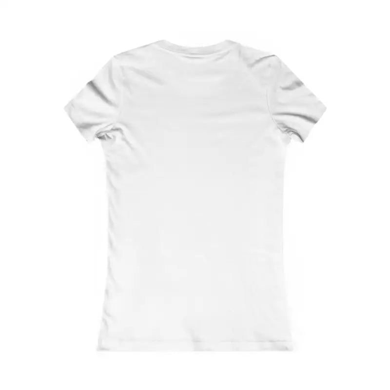 White fitted t-shirt from Garden Girly for women who love nature and outdoor activities